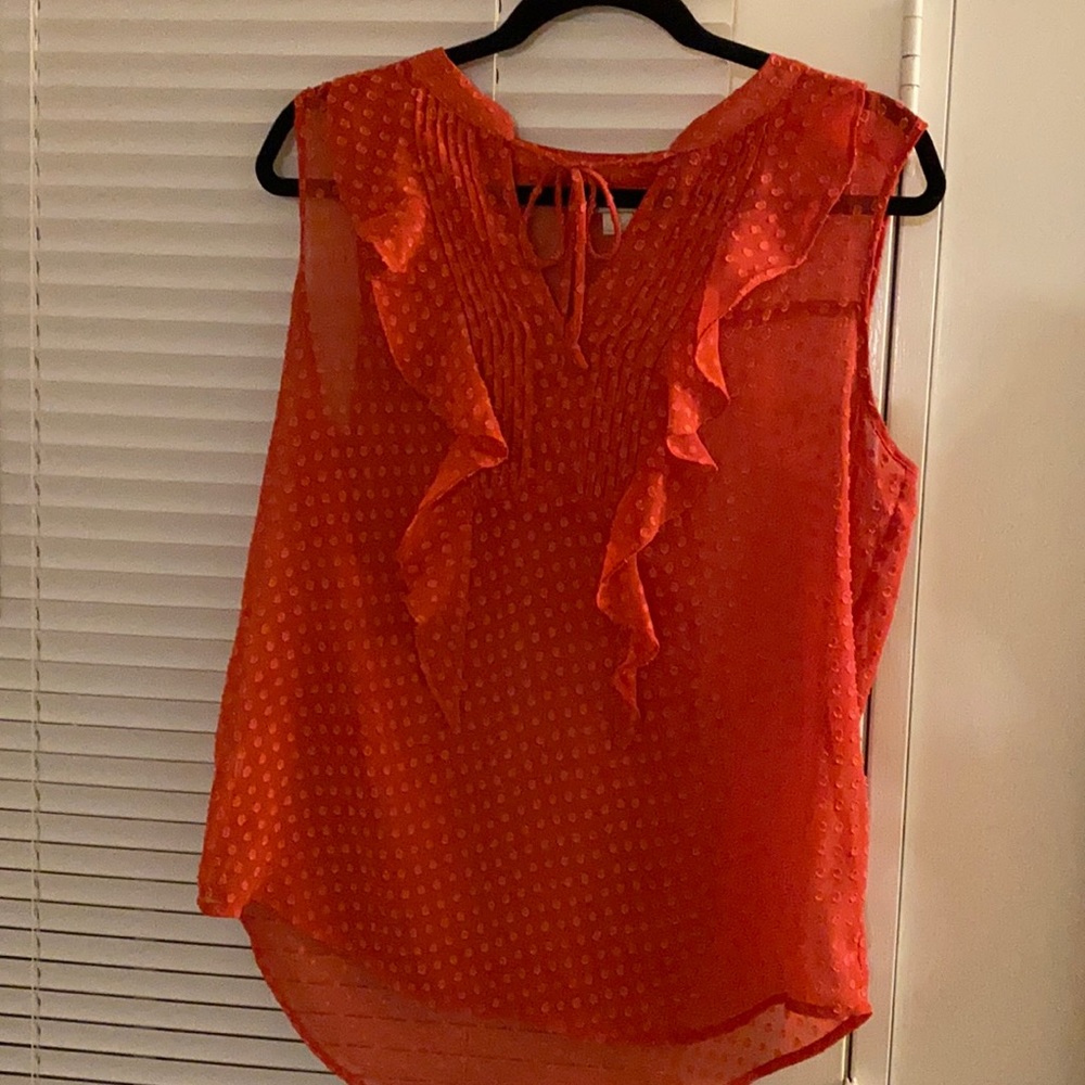 Dark pink blouse